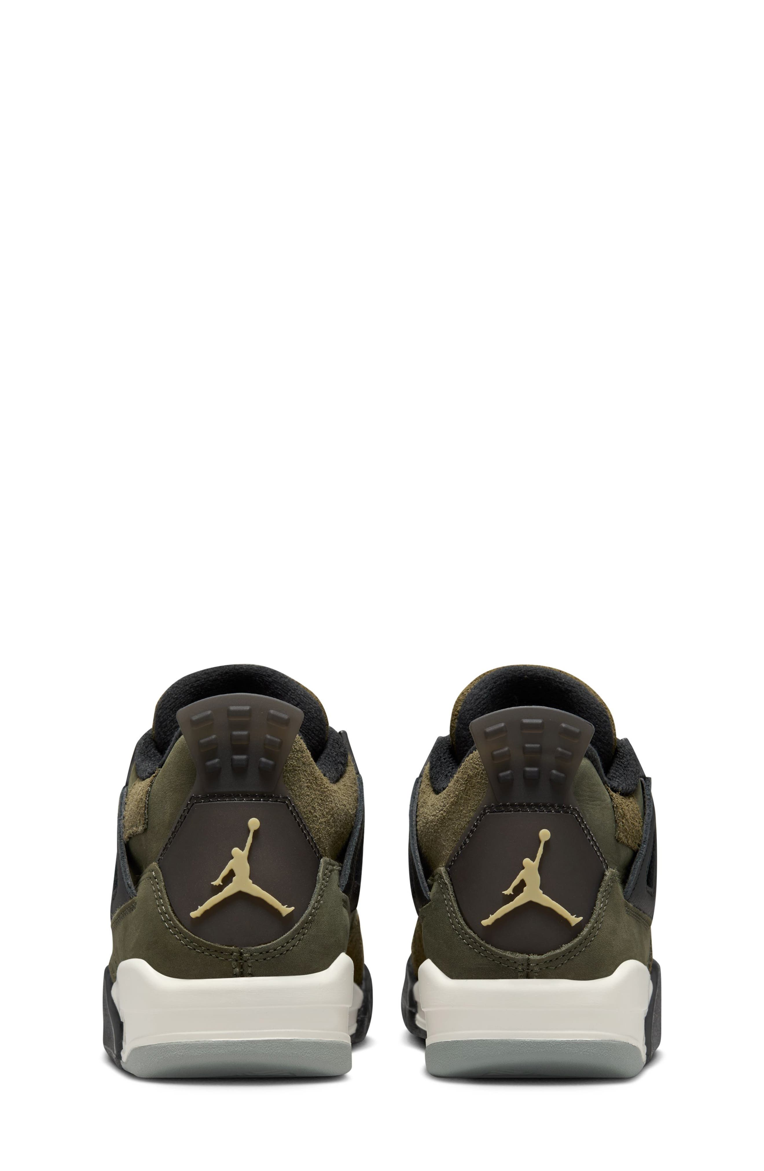 Jordan Kids' Air Jordan 4 Retro SE Craft Sneaker, Alternate, color, 