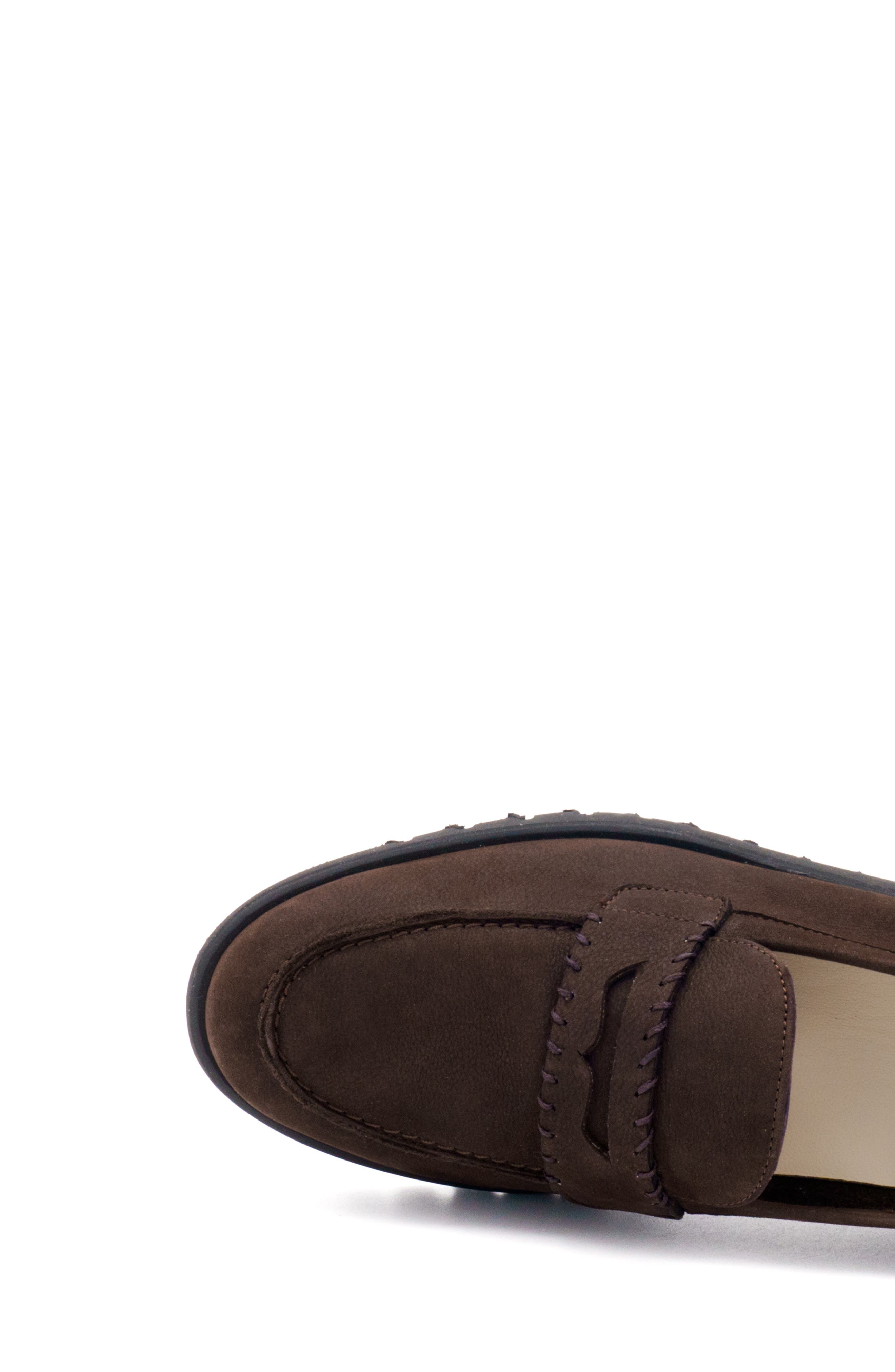 Eolo Platform Penny Loafer, Alternate, color, T MORO LONG BEACH