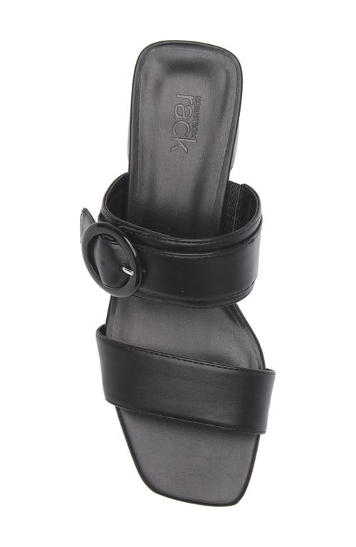 Nordstrom Rack Blake Heeled Slide Sandal In Black