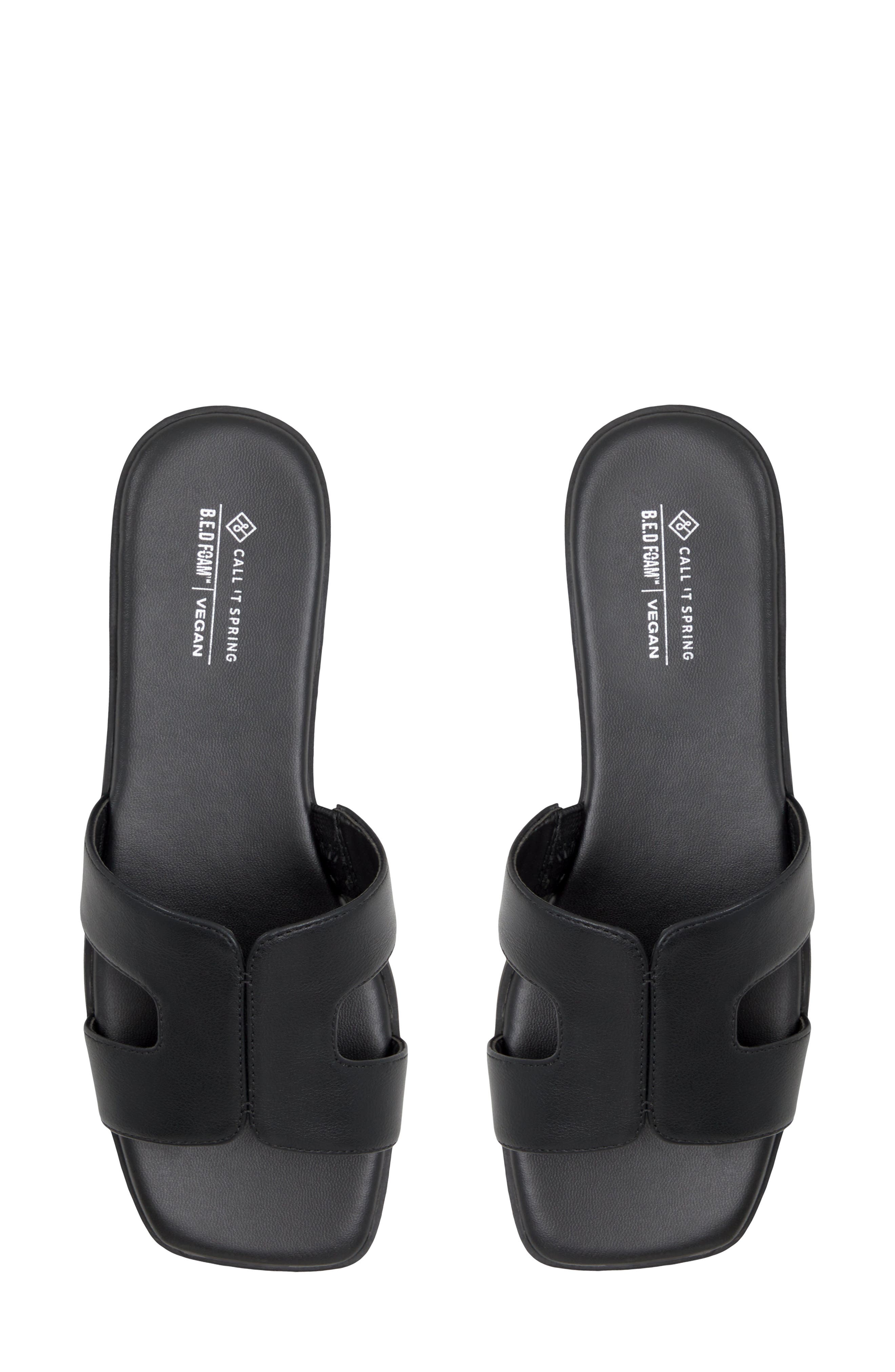 Call It Spring By Aldo Haylee Slide Sandal, Alternate, color, Black