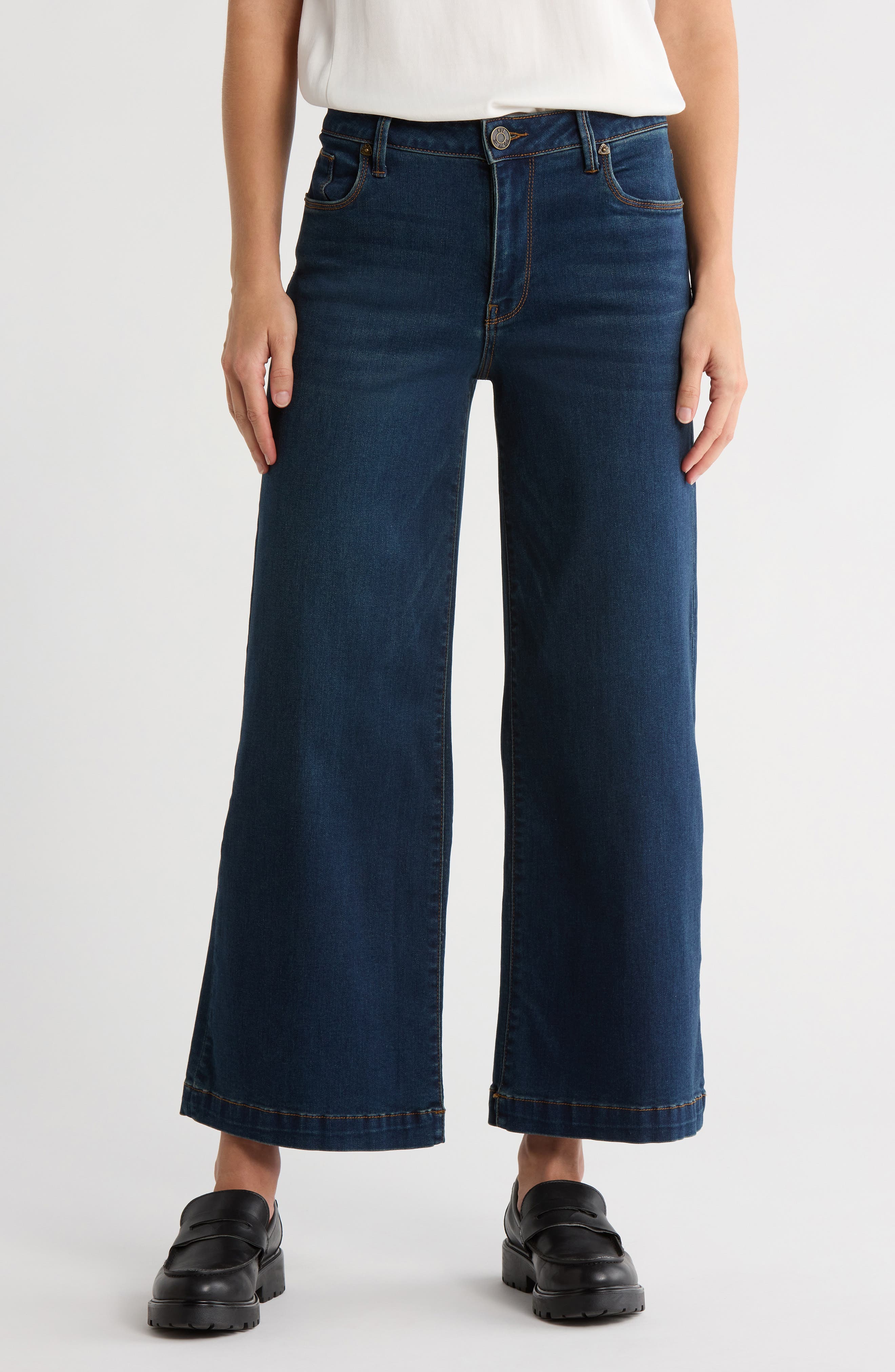 KUT from the Kloth Ariana High Waist Wide Leg Jeans