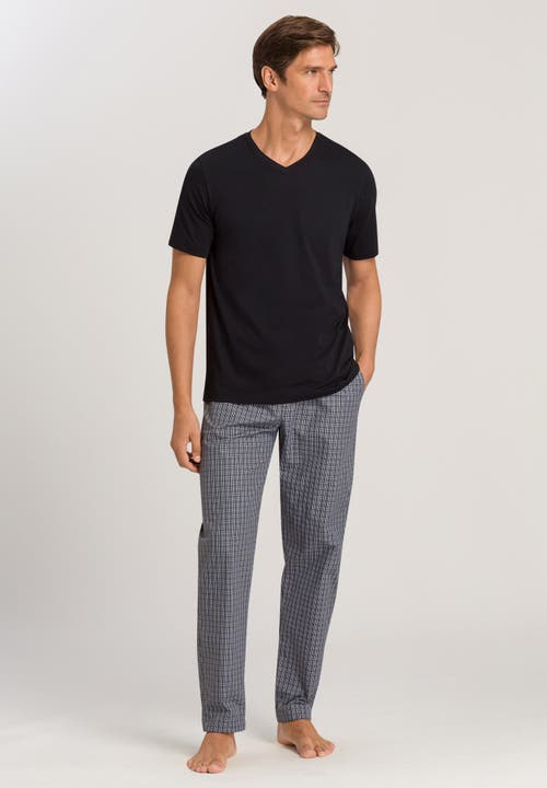 Hanro Cotton Superior T-shirt In Black