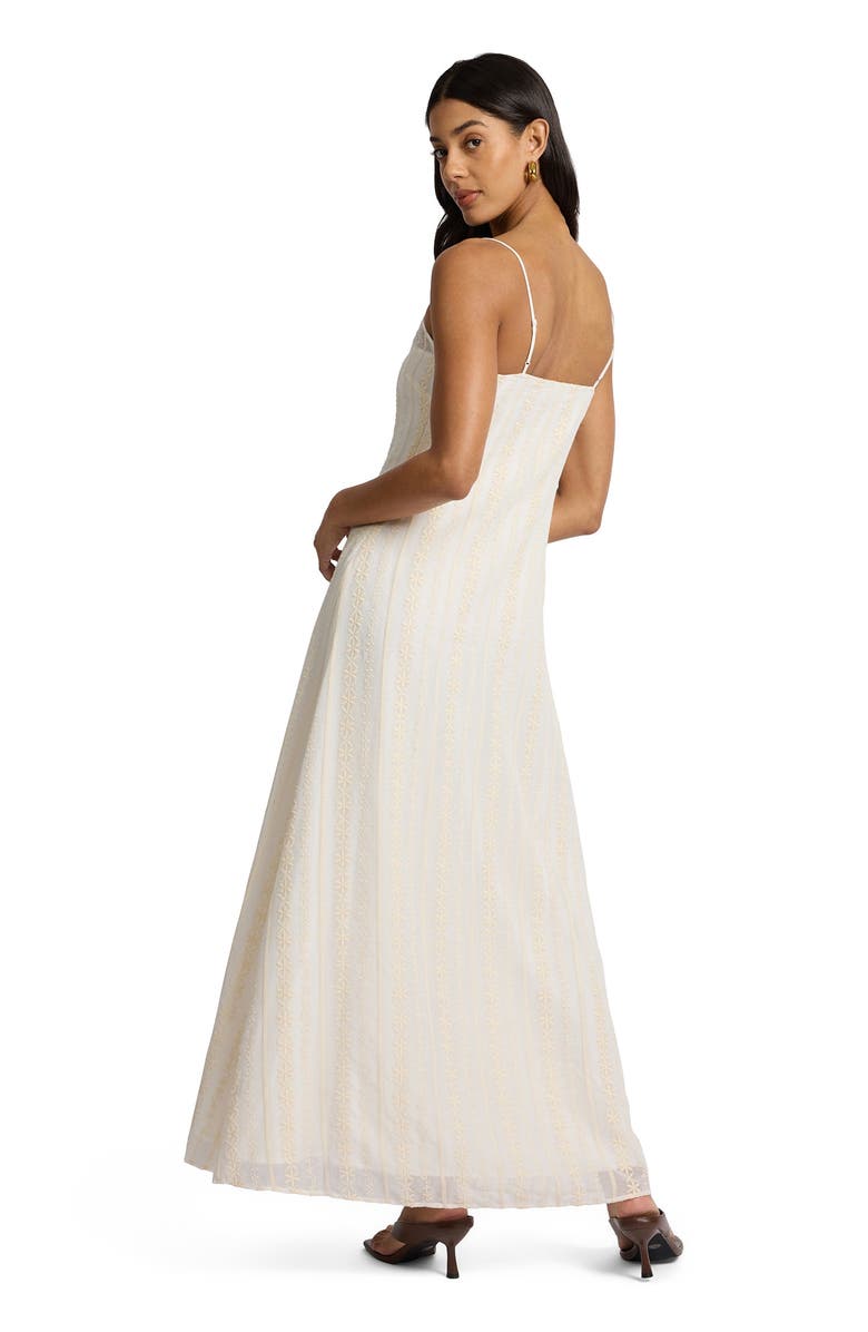 Onia Overlay Slip Dress, Alternate, color, Off White/Natural