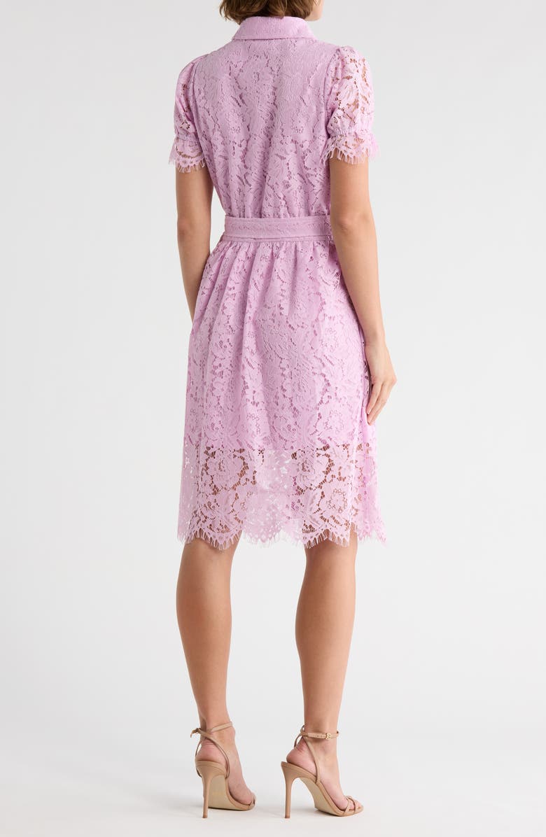 AREA STARS Jordan Lace Shirtdress, Alternate, color, Purple
