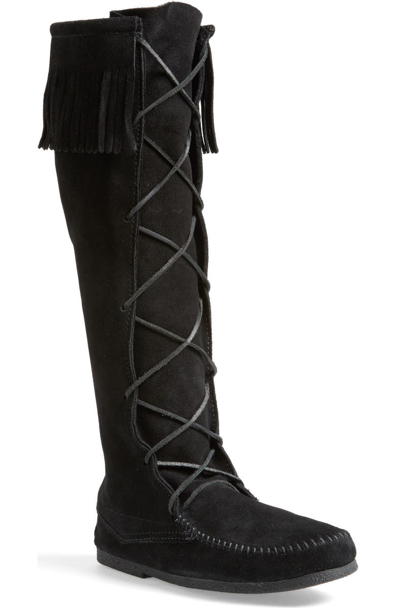 Minnetonka Knee High Boot, Main, color,
