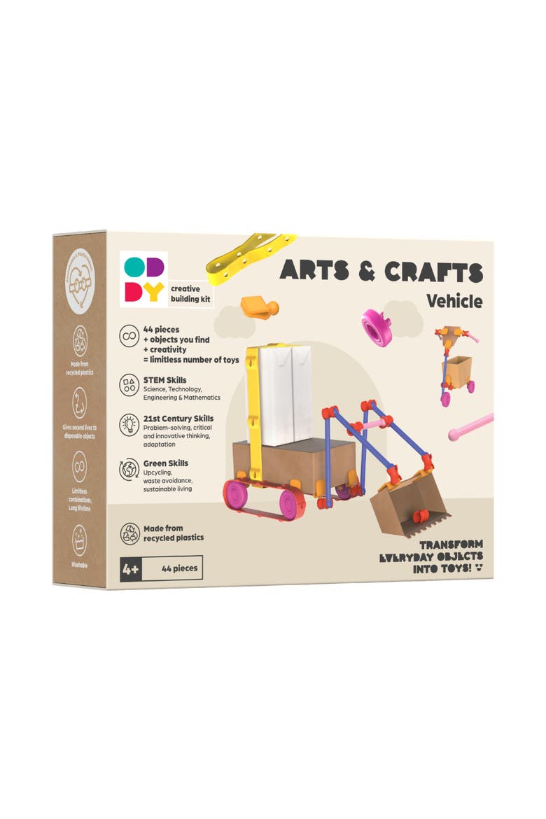 Arts and Crafts Vehicle Building Kit, Main, color, No Color