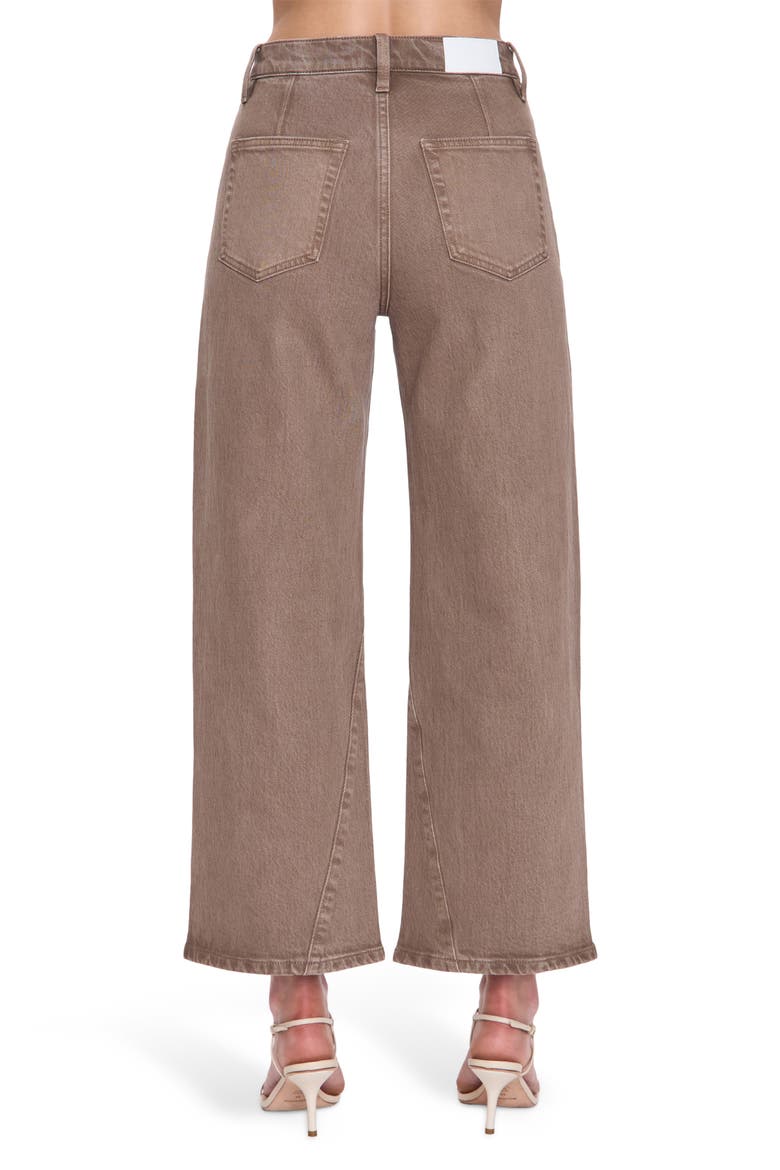 Kyra High Rise Flare Jeans, Alternate, color, TANNIN
