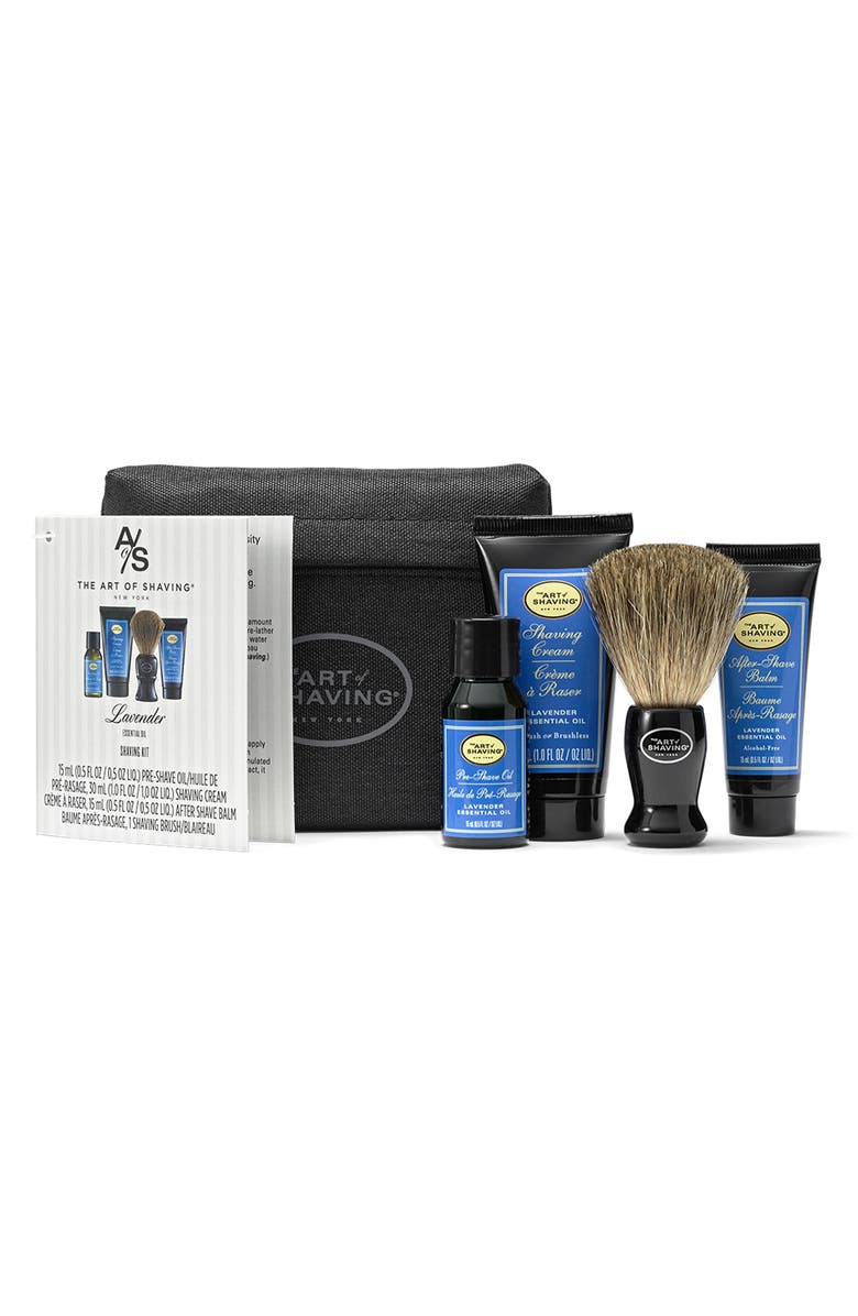 The Art of Shaving <sup>®</sup> Travel Size Starter Kit & Bag, Main, color,