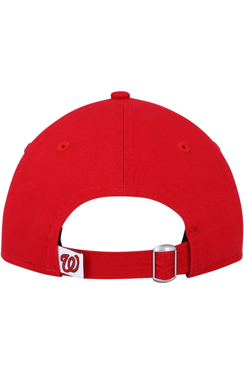 New Era Youth New Era Red Washington Nationals Core Classic 9TWENTY Adjustable Hat, Alternate, color, 
