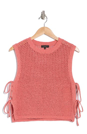RAG & BONE RAG & BONE CARTER OPEN KNIT TANK SWEATER