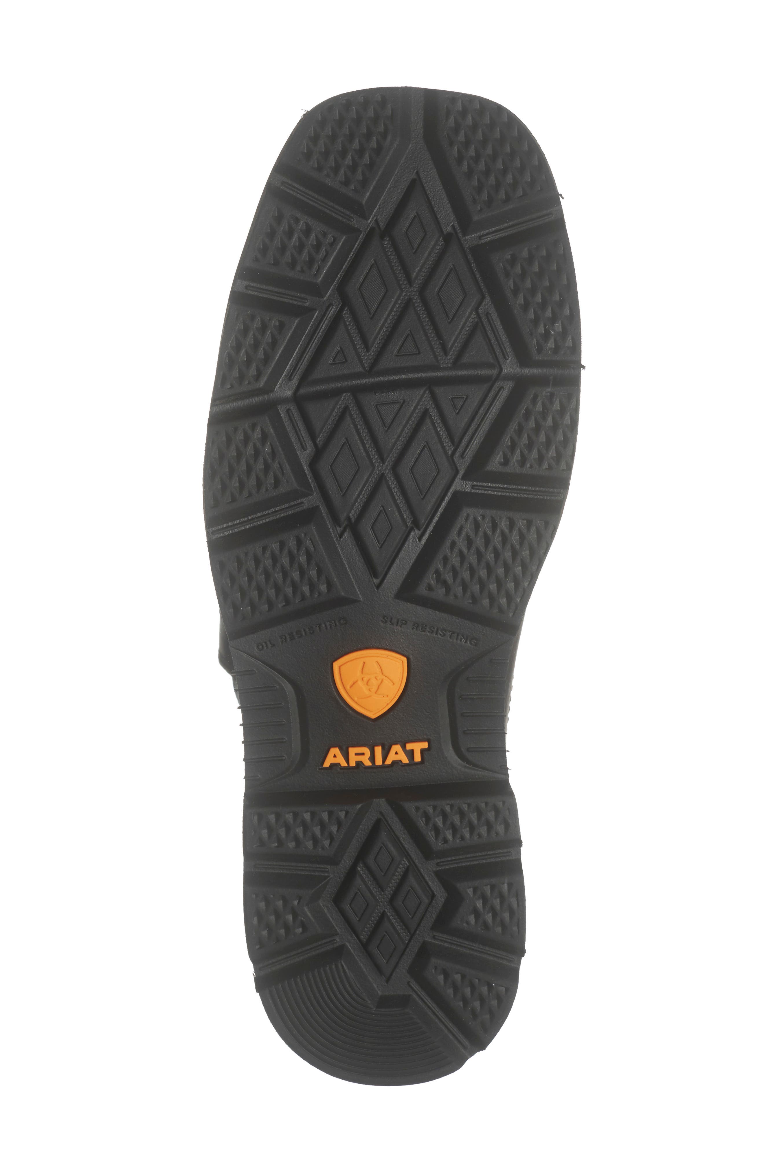 Ariat Groundbreaker Western Work Boot, Alternate, color, Brown/ Brown