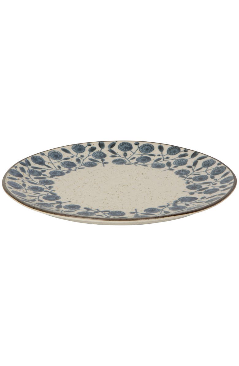 Danica Brands Set of 6 Calendula Element Dinner Plate 10 Inch, Alternate, color, Blue