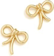 Madewell Large Bow Stud Earrings