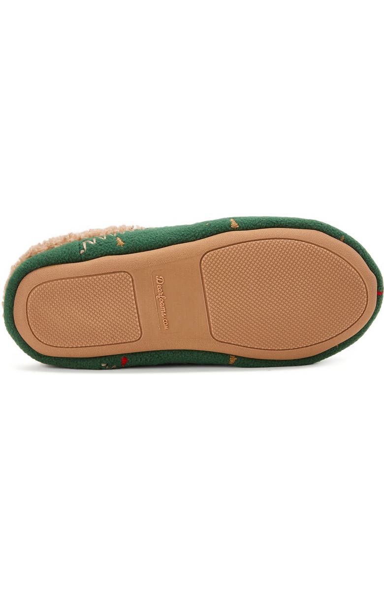 DEARFOAMS Mama Bear Clog Slipper, Alternate, color, Spruce