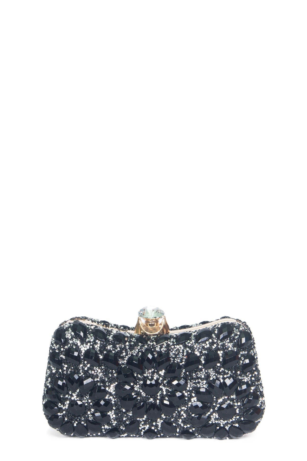 Lauren Lorraine Elegant Clutch, Alternate, color, Black