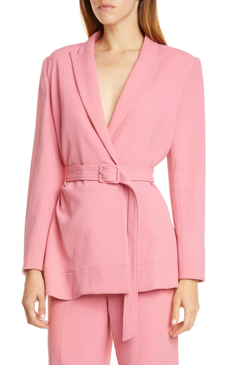 SALONI Maxima Belted Jacket, Alternate, color,