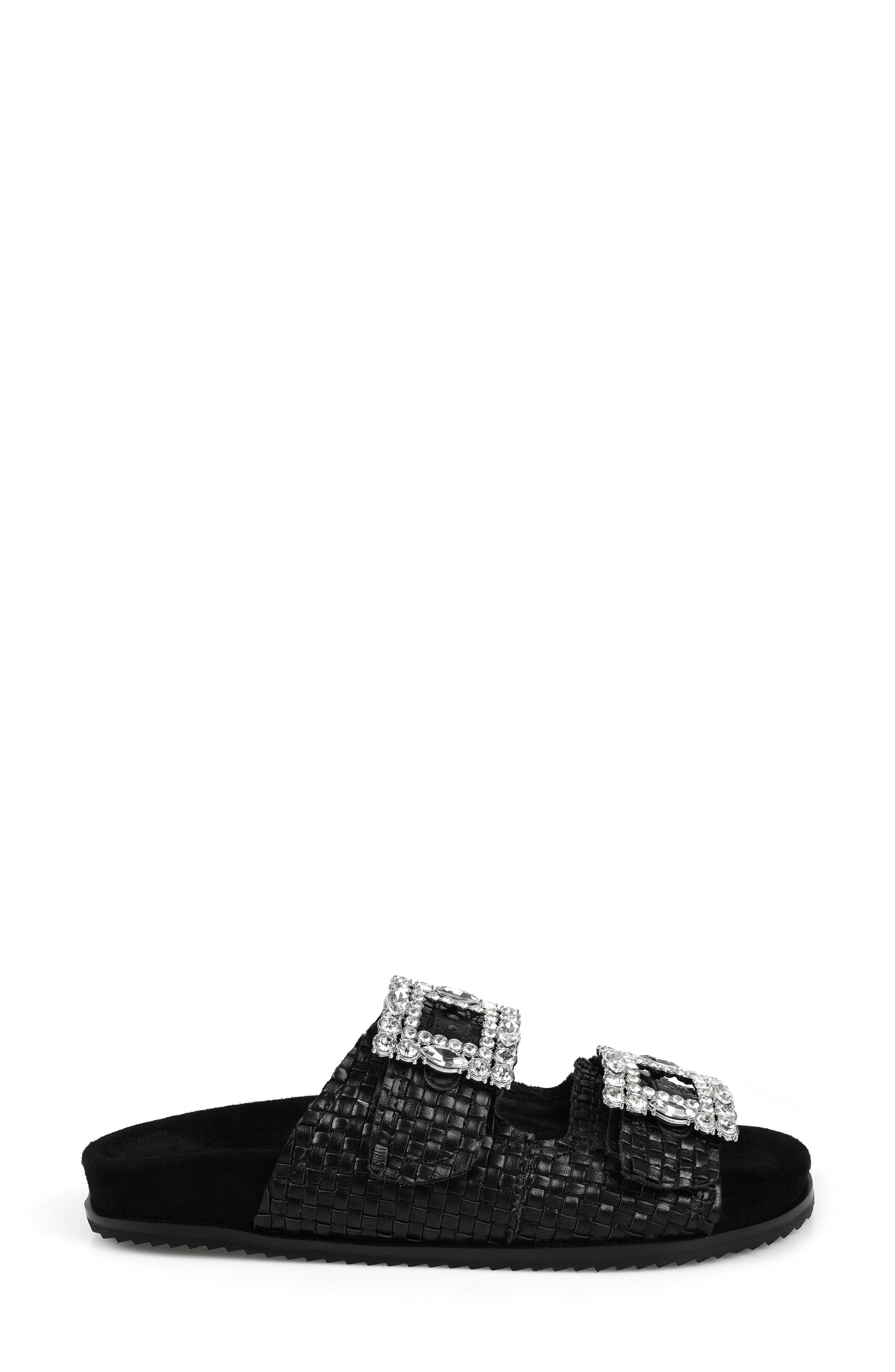 ZIGI ARTISAN Mikka Two-Strap Sandal, Alternate, color, Black