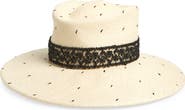 Gigi Burris Millinery Merle Dot Straw Sun Hat