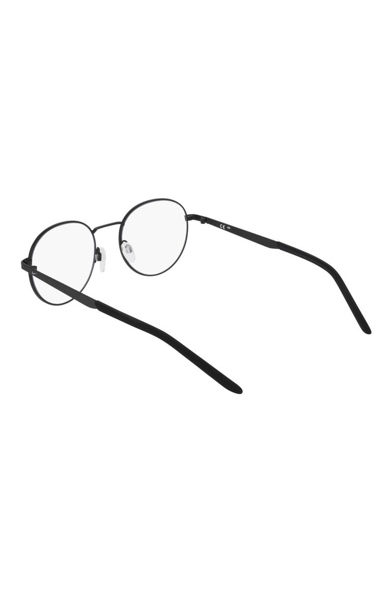 Traveler Drift 51mm Round Blue Light Blocking Reading Glasses, Alternate, color, MATTE BLACK / BLUE LIGHT