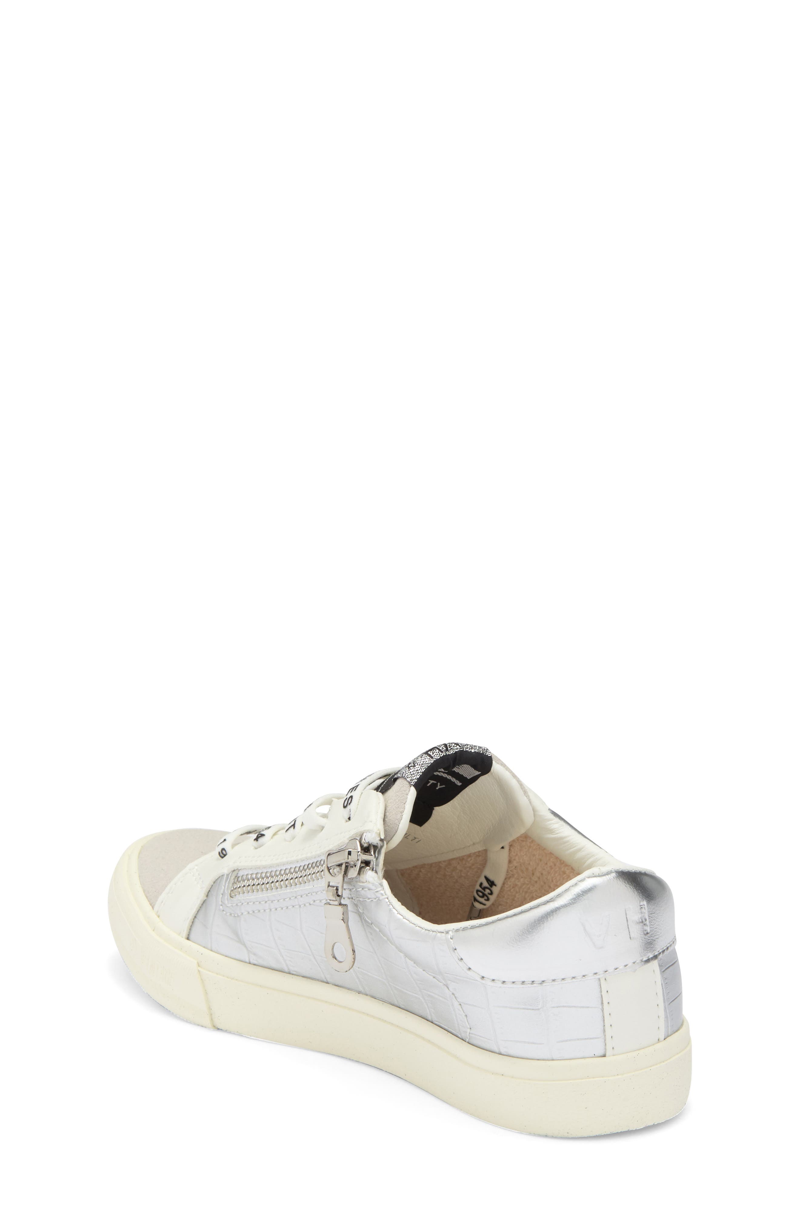 Vintage Havana Kids' Gloria Sneaker, Alternate, color, Washed Silver Multi