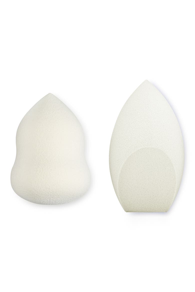 Puare Luxury Makeup Sponge Duo, Main, color, WHITE