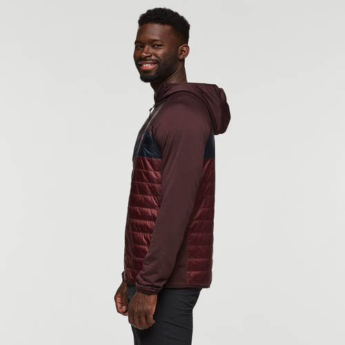 Cotopaxi-amigos-24 Capa Hybrid Insulated Hooded Jacket In Brown