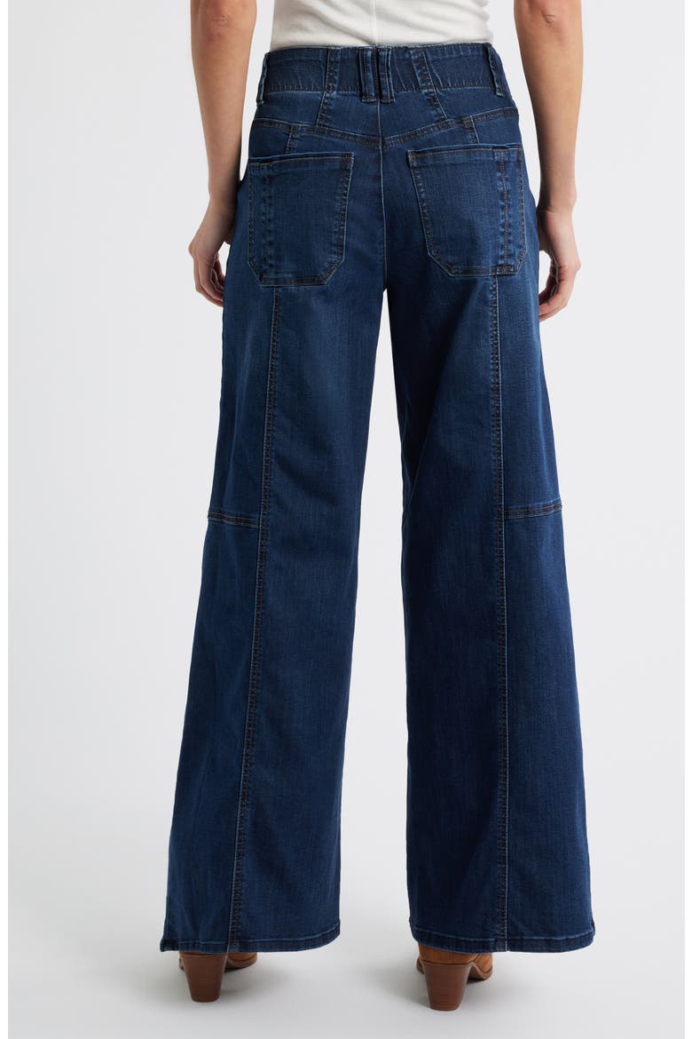 Skyrise Wide Leg Jeans, Alternate, color, INDIGO