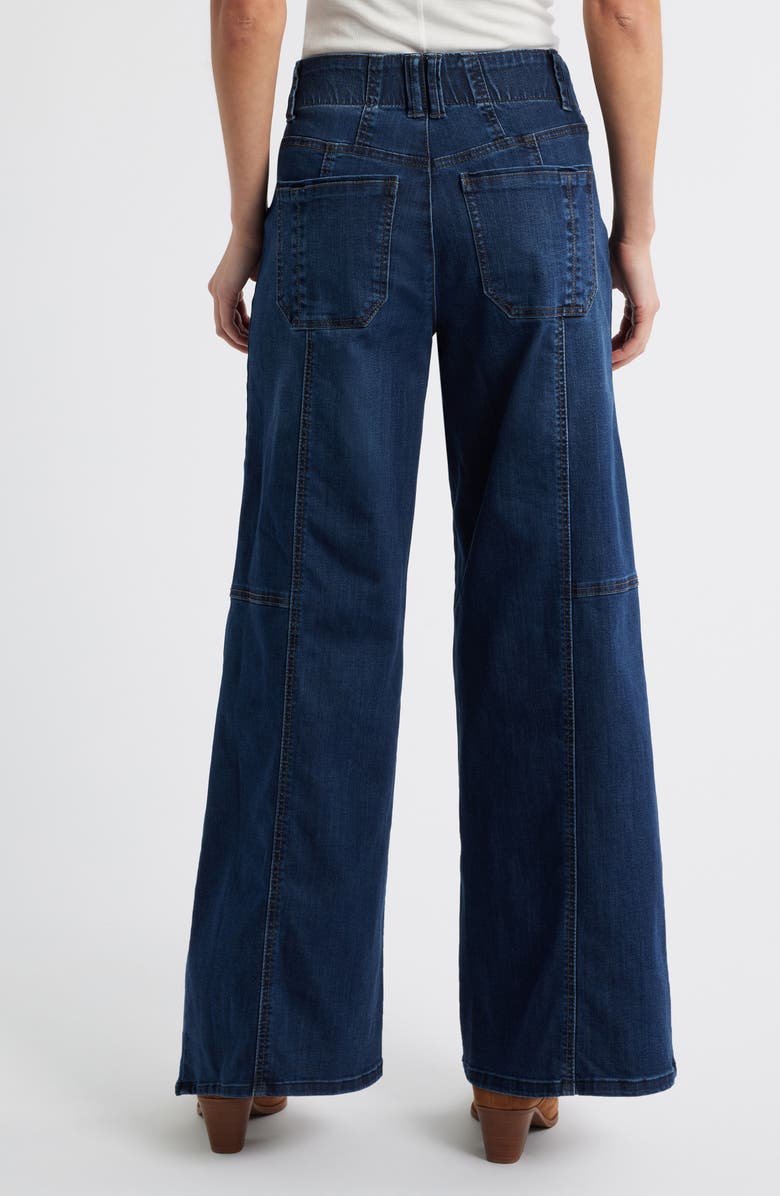 Wit & Wisdom Skyrise Wide Leg Jeans, Alternate, color, Indigo