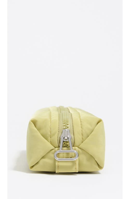 Bimba Y Lola Nylon Make-up Case In Yellow