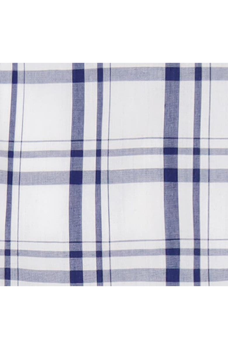 Busy Bees Riley Girls Flutter Sleeve Dress Navy Plaid, Alternate, color, Navy Plaid