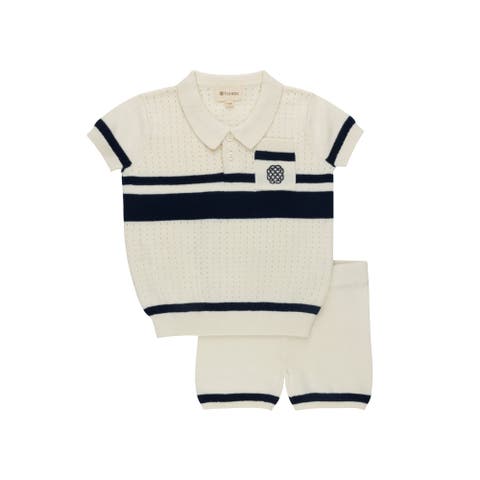 Looms Storybook Collection - Boys Mesh Knit 2 Piece Set (Baby)