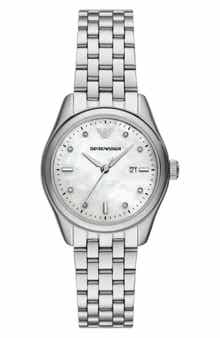 Emporio Armani Mother-of-Pearl Dial Bracelet Watch, 32mm