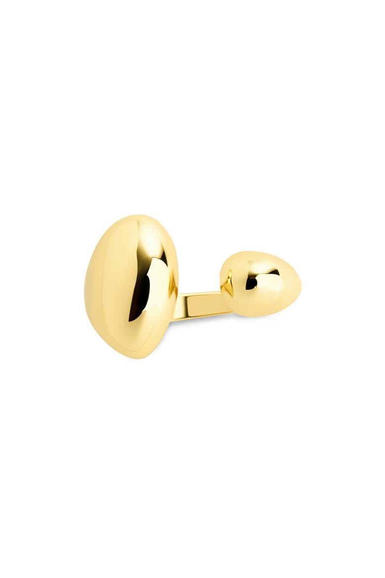 Gina Open Ring, Alternate, color, GOLD