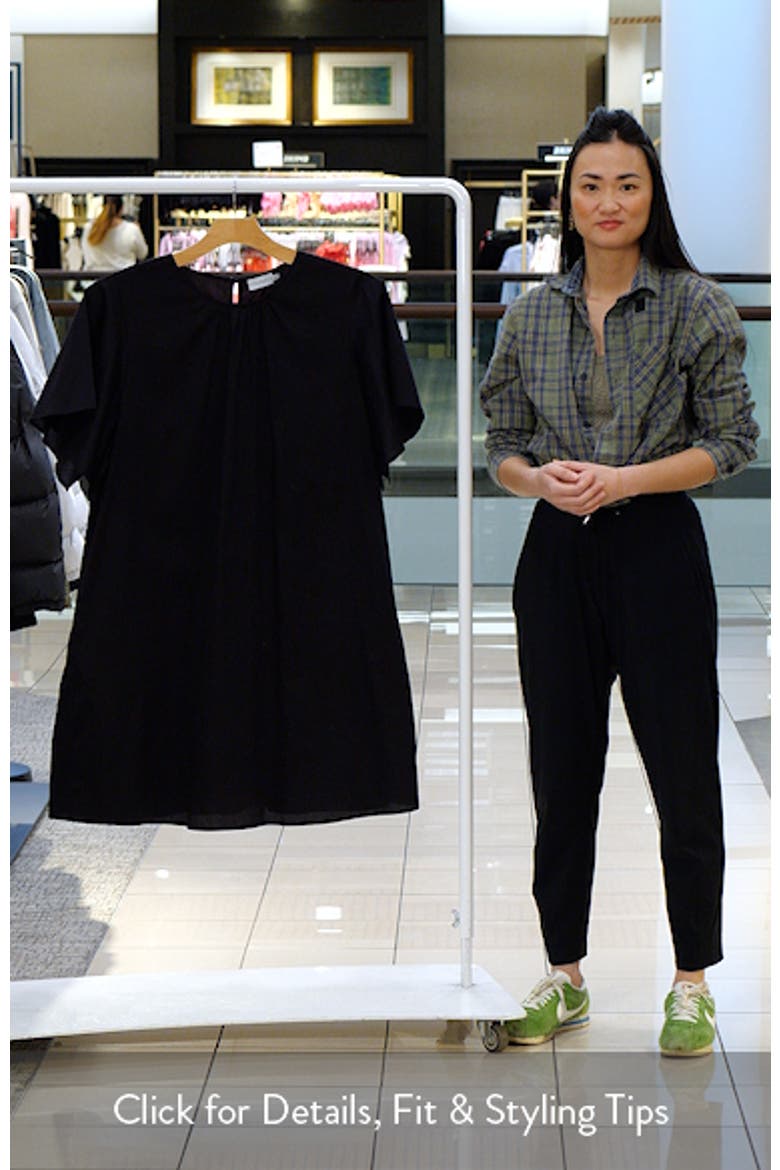 Agata Flutter Sleeve Cotton Dress video