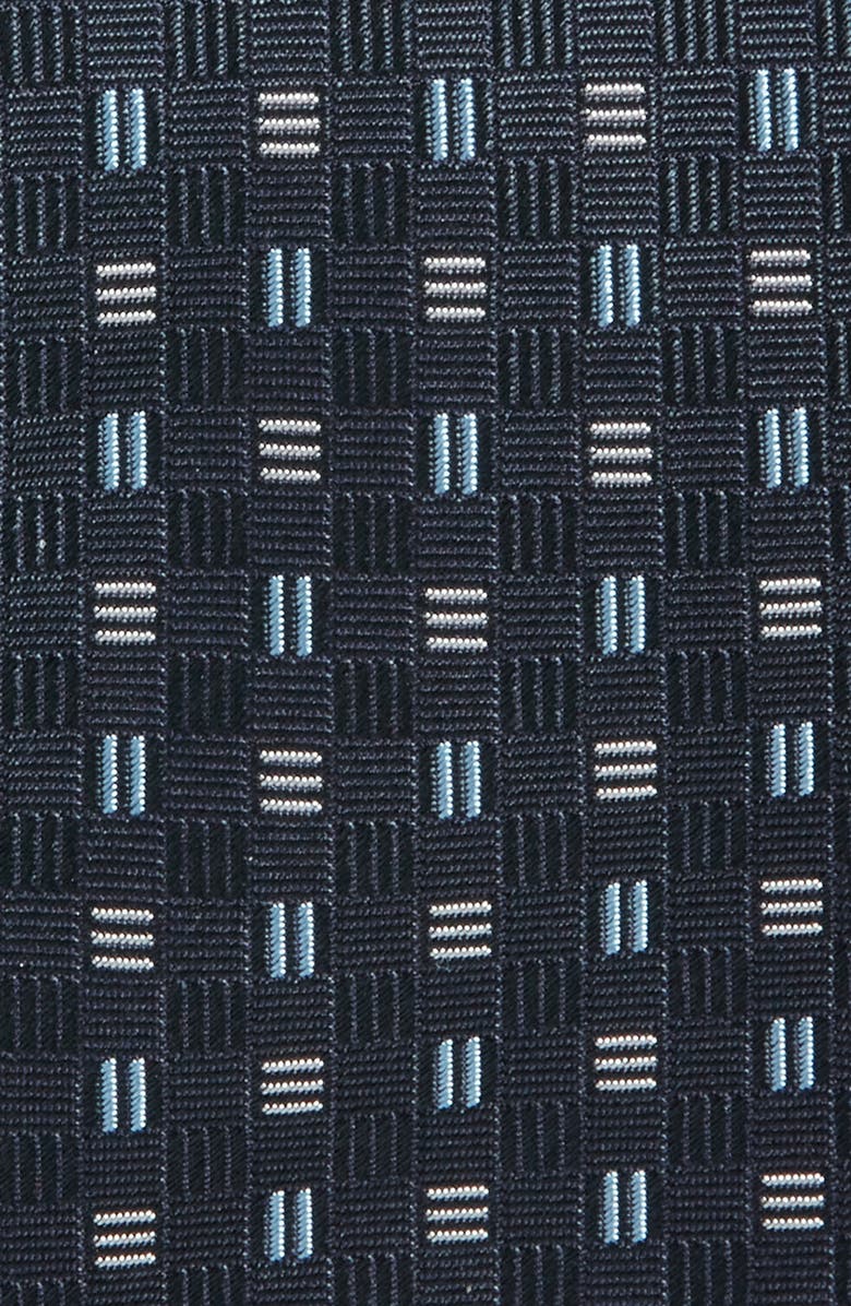 BOSS Geo Jacquard Silk Tie, Alternate, color, 