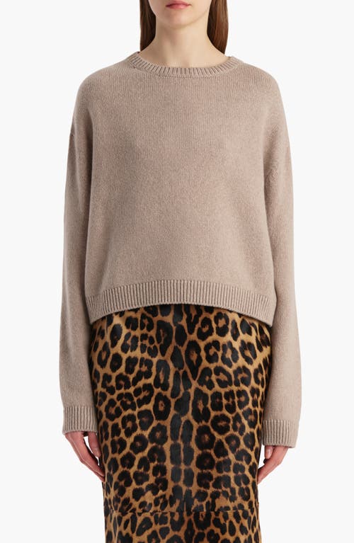 Khaite Milo Cashmere Sweater In Gray