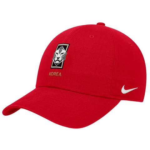 Men's Nike  Red South Korea National Team Club Adjustable Hat