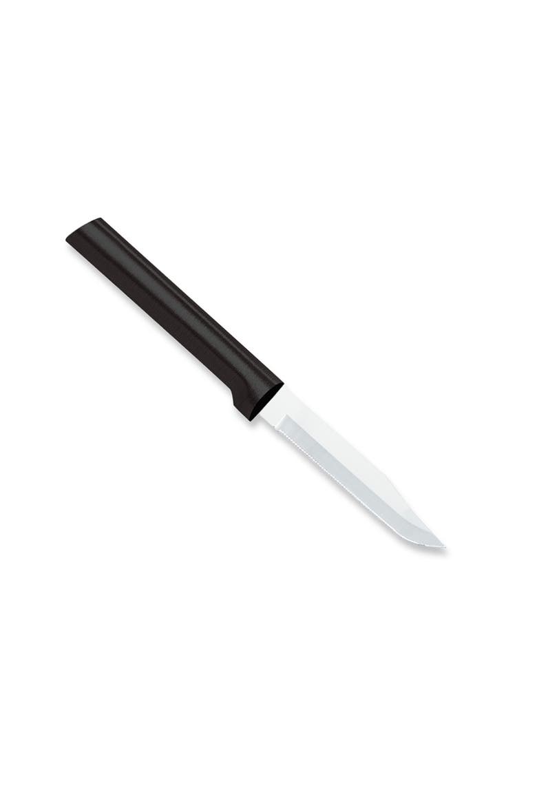 Cutlery 3.25-Inch Serrated Regular Paring Stainless Steel Blade, Main, color, Black