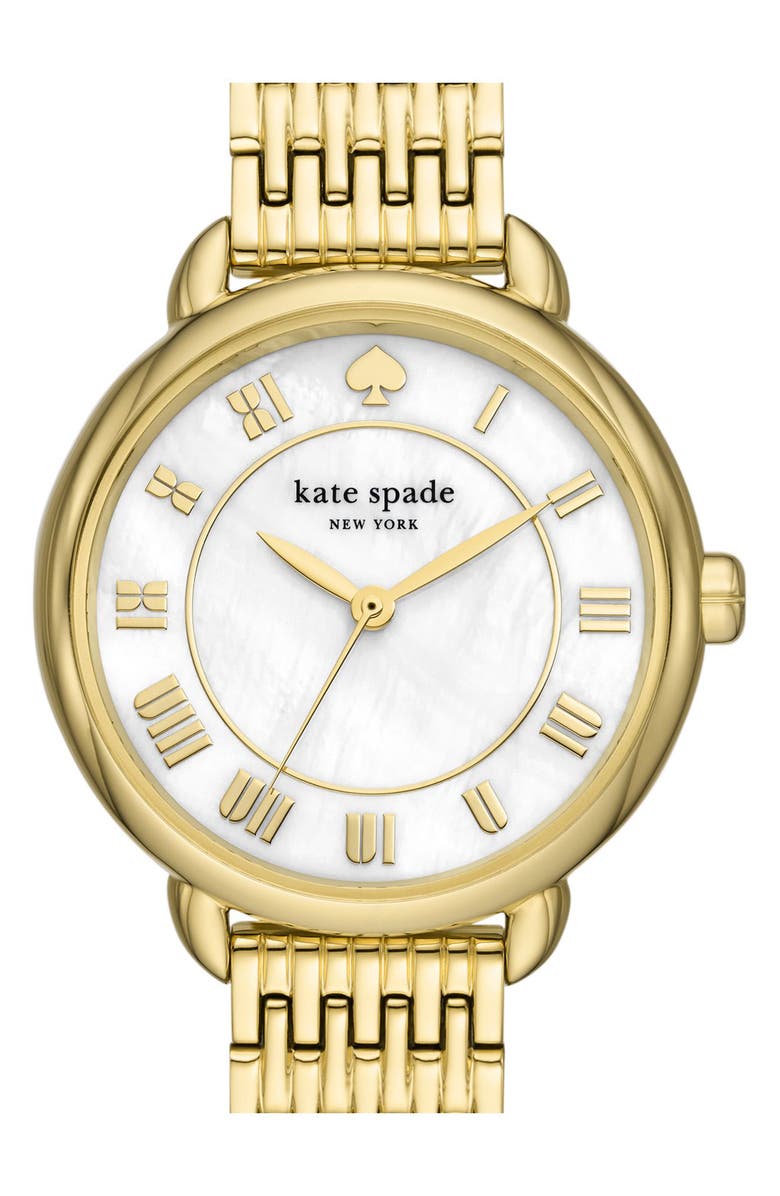 Kate Spade New York lilly avenue bracelet watch, 34mm, Alternate, color, 