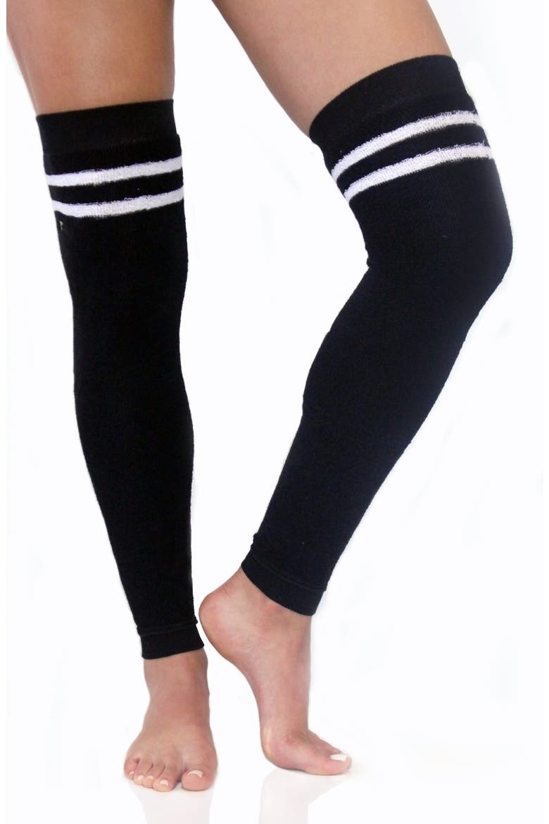 Classic Terry Leg Warmers, Alternate, color, BLACK