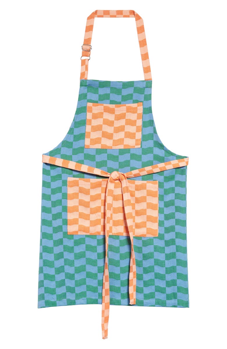 Dusen Dusen Checkered Tread Apron, Main, color,