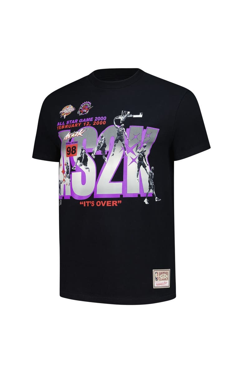 Mitchell & Ness Men's Mitchell & Ness Vince Carter Black Toronto Raptors 2000 All-Star Game It's Over T-Shirt, Alternate, color, Black