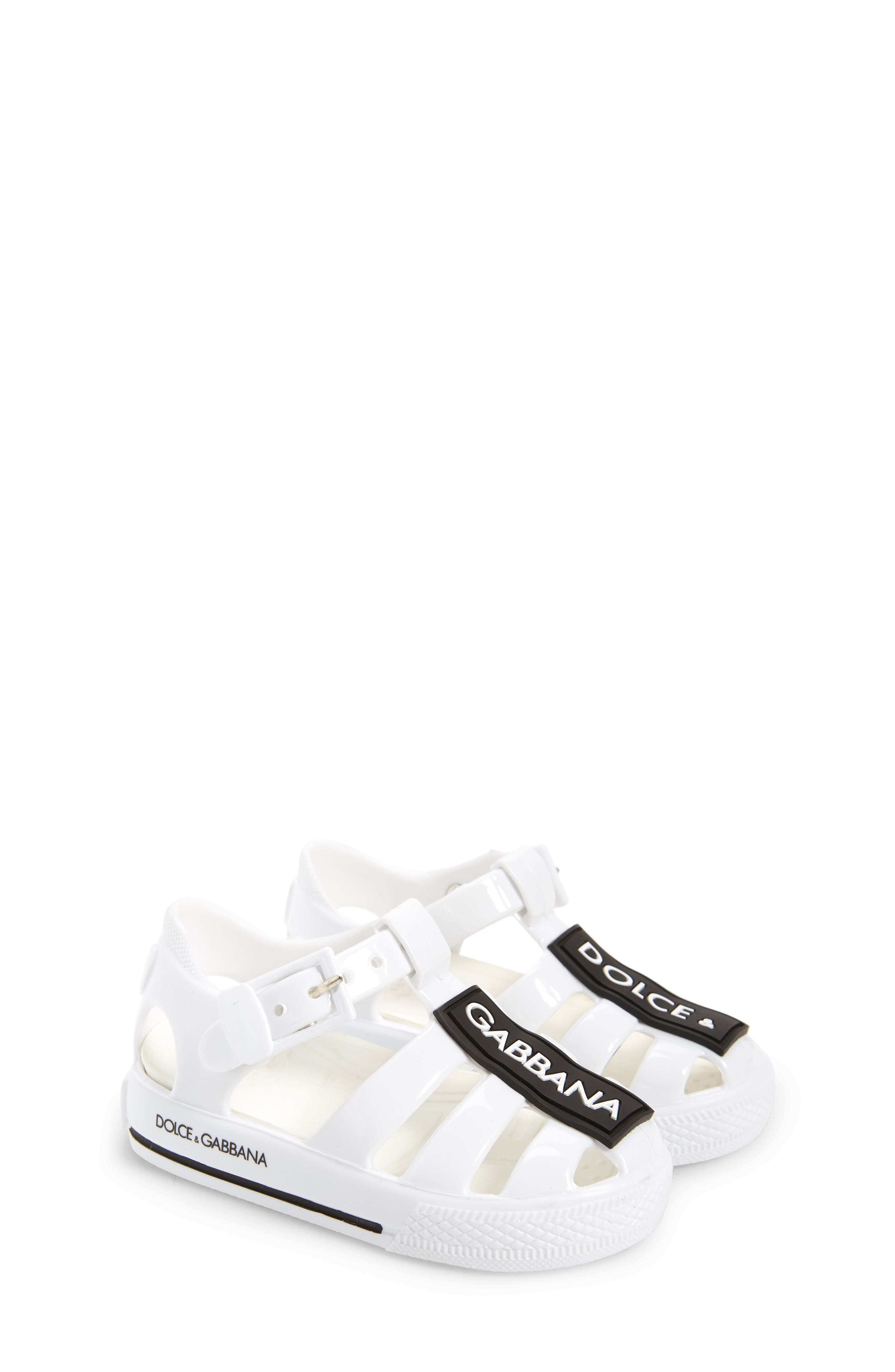 Dolce&Gabbana Jelly Fisherman Sandal, Main, color, 