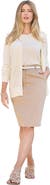 Jessica London Button Front Cashmere Cardigan