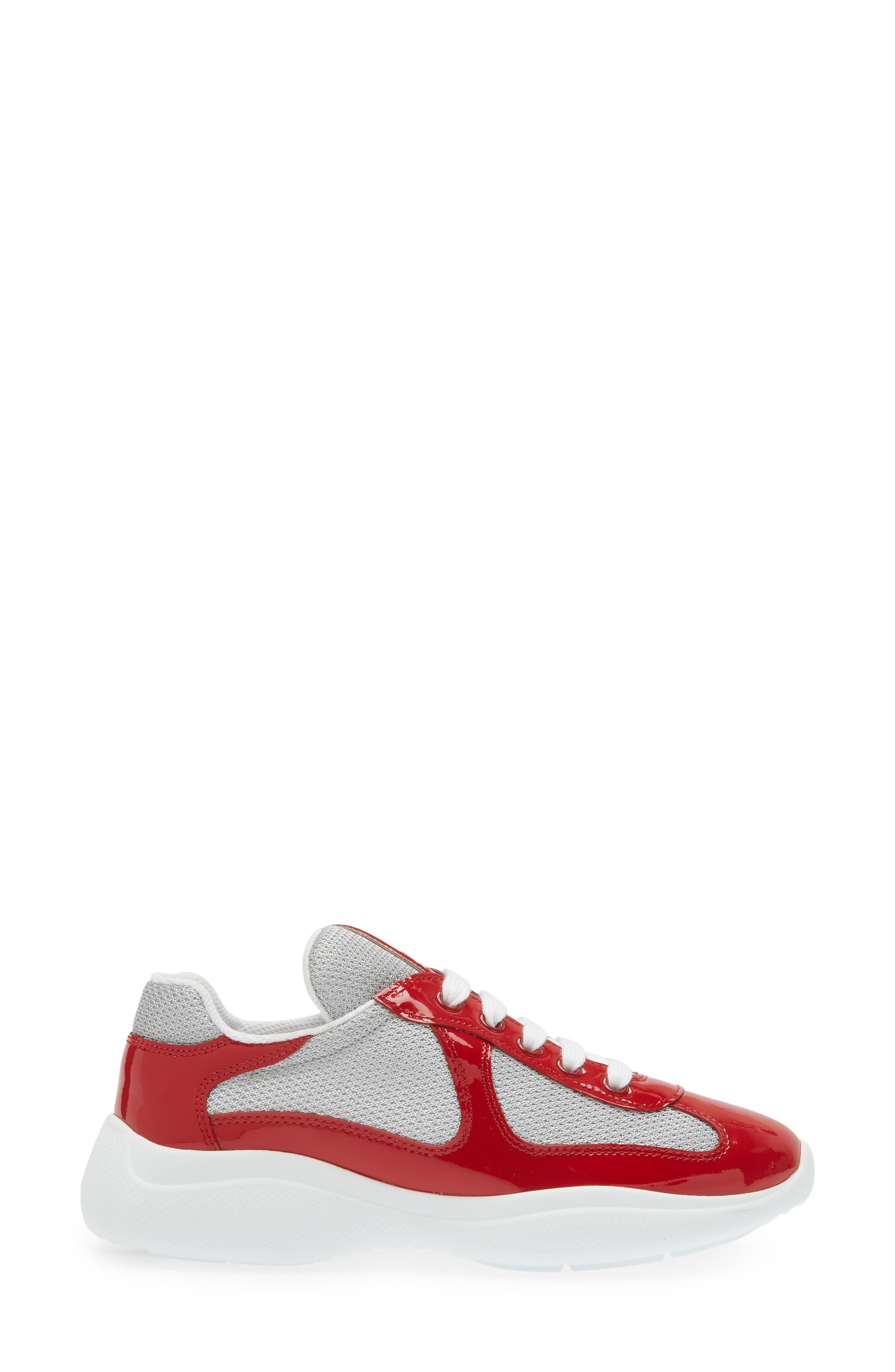 America's Cup Sneaker, Alternate, color, RED