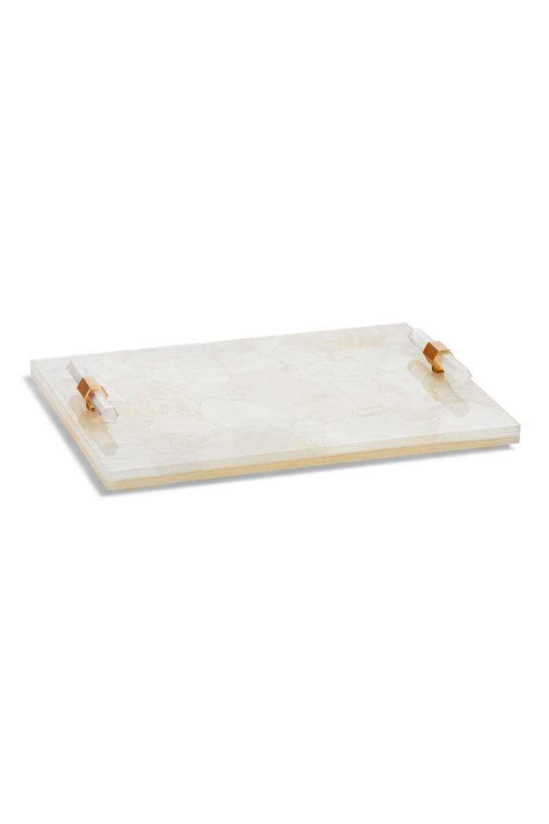 Small Stone Slab Tray, Main, color, CRACKLE WHITE MOP