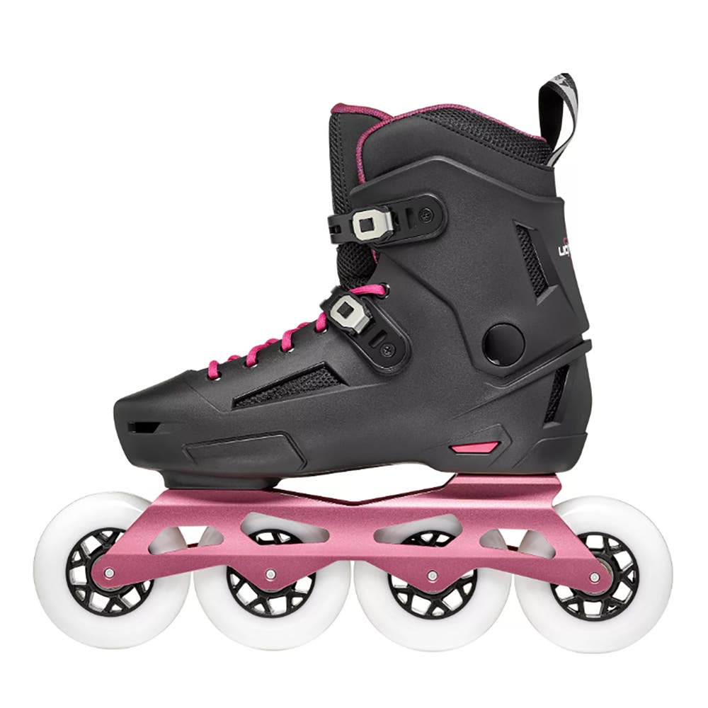 Rollerblade Lightning 90 Womens Inline Skates, Alternate, color, Black/Sangria
