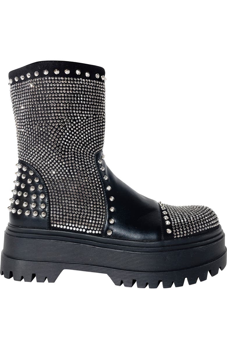 AZALEA WANG Lloyd Platform Bootie, Alternate, color,