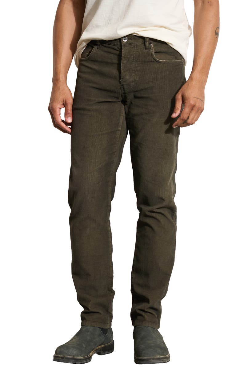 Rowan JD Five-Pocket Corduroy Pants, Main, color, Hickory