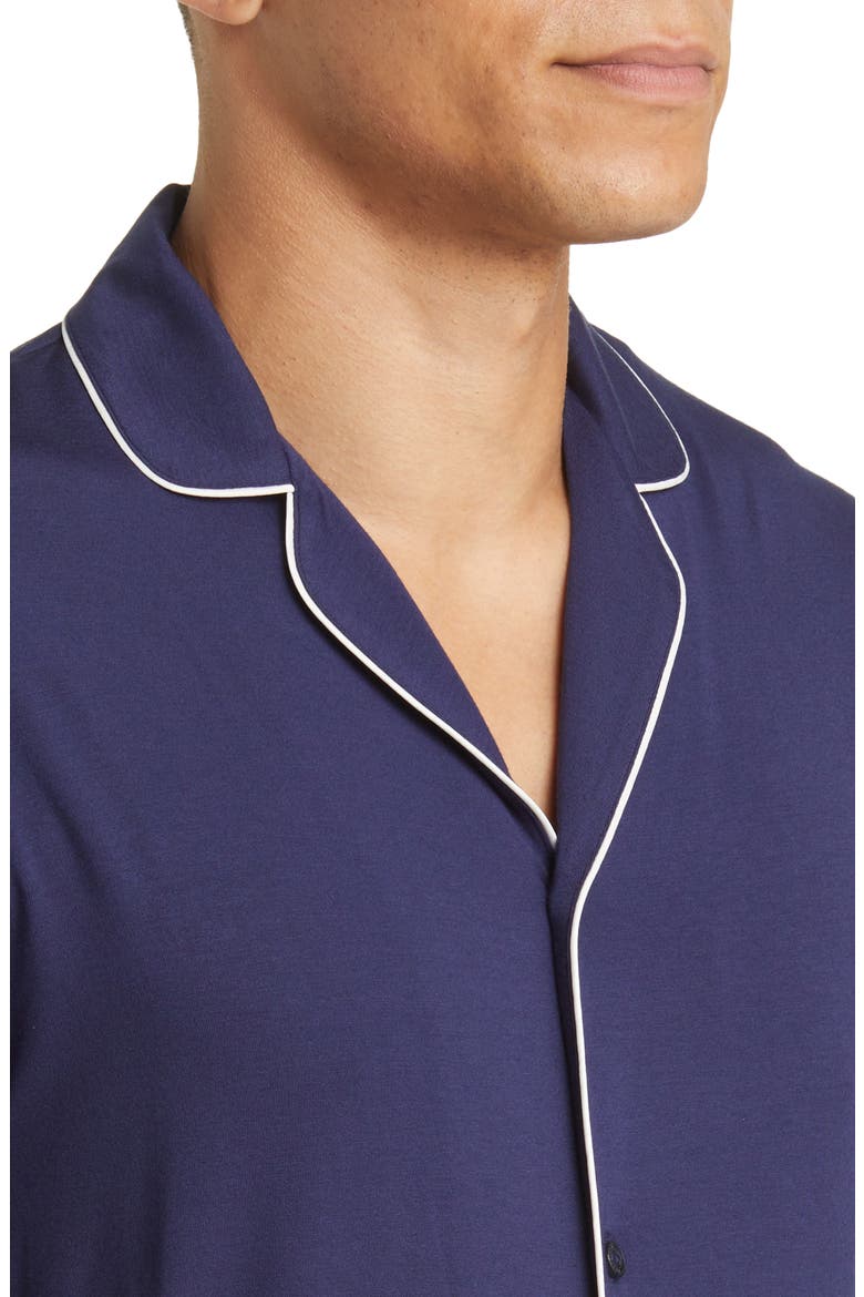 Moonlight Eco Pajamas, Alternate, color, NAVY PEACOAT